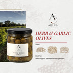 Herb & Garlic Olives