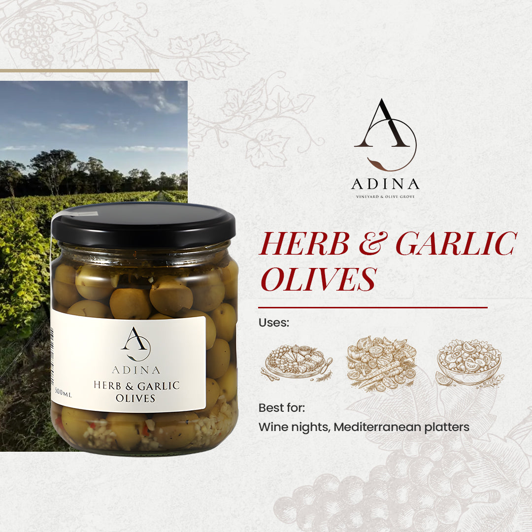 Herb & Garlic Olives