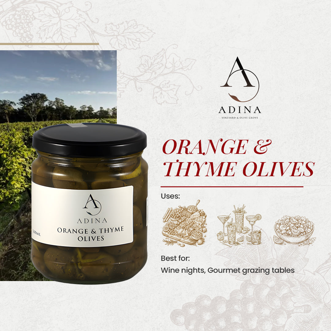 Orange & Thyme Olives